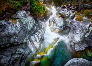 Tatra waterfall