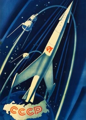 Soviet Space poster