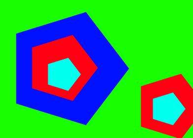 Two Polygons on Green