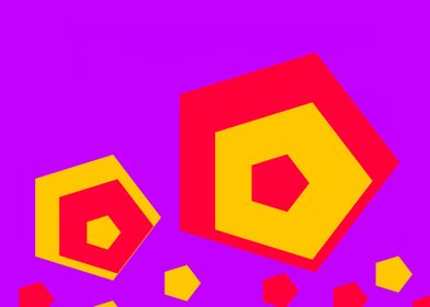 Red and Yellow Polygons