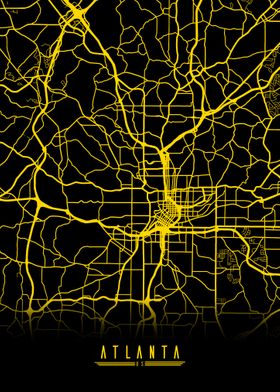 Atlanta City Map