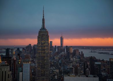 Big Tower In New York City