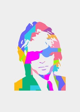 Jon Bon Jovi 3 Pop Art