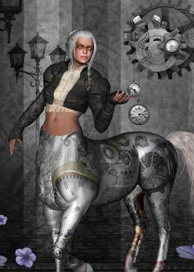 Steampunk centaur