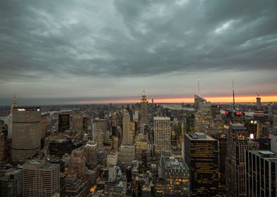 Cloudy New York