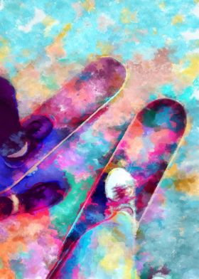 Skateboarding Poster