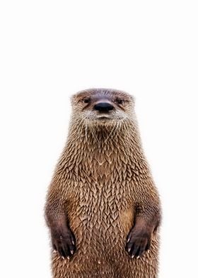 cute otter 