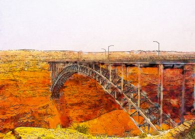 Glen Canyon Dam Bridge