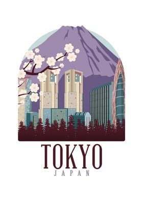 Tokyo illustration