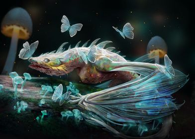 Opal Faerie Dragon