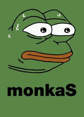 MonkaS Livestream Emote