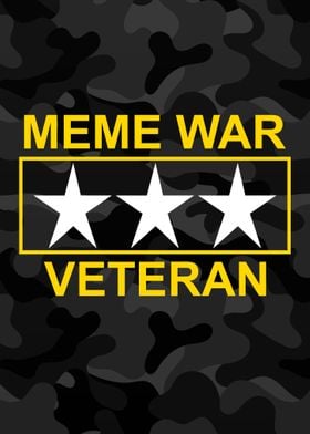 Funny Meme War Veteran
