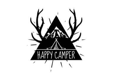 happy camper black