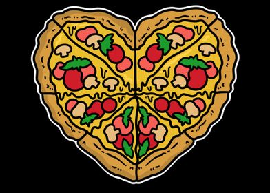 Heart for Pizza I Foodlove