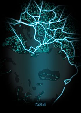 Neon Like Glow City Map-preview-0