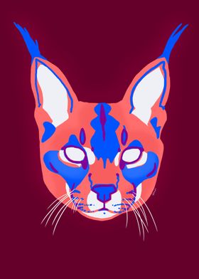 Graphic Caracal