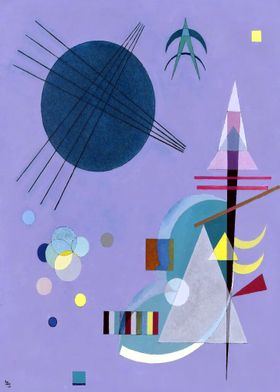 Kandinsky Violet Green