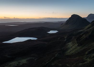 Dawn over the valley