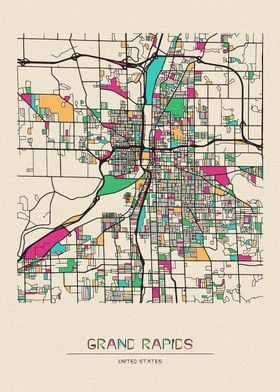 Grand Rapids Map