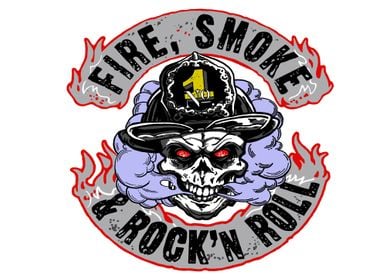 Fire Smoke Rock N Roll