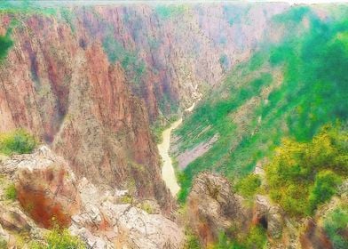 Black Canyon Of Gunnison