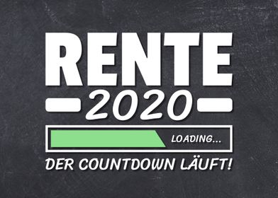 Rente 2020 Countdown