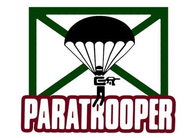 Tactical Paratrooper Sign