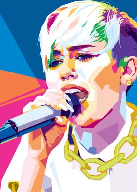 Miley Cyrus in style wpap