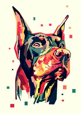 Doberman dog