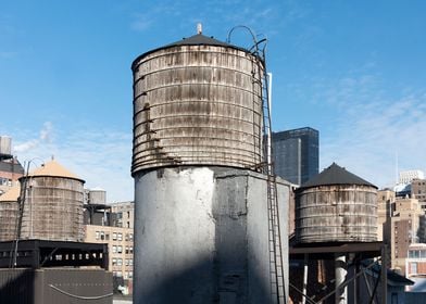 watertowers New York City 