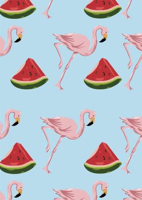 Flamingo Pattern