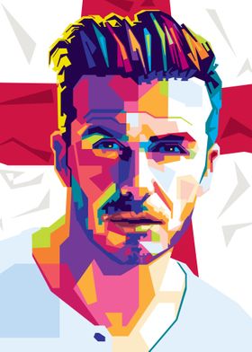 David Beckham in wpap