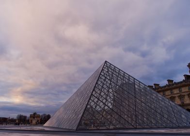 Pyramid and sky