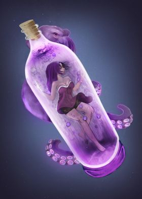 Elixir Girl in the Bottle 