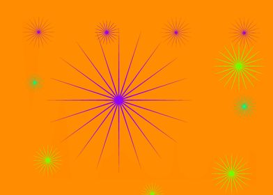 Purple Fireworks