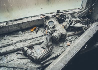 Gas mask chernobyl