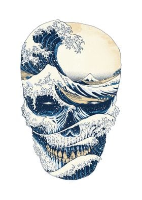 The Great Wave Off Skull