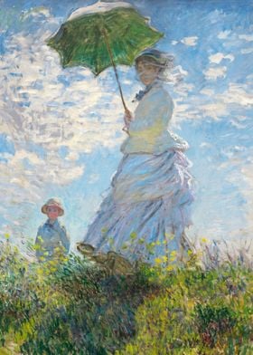 Woman with a parasol