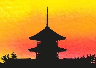 Pagoda Sundown