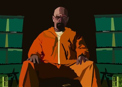 Breaking Bad Heisenberg Metal Poster Print Phuong Dong Displate