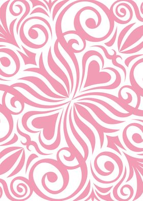 Cute Arabesque Pink