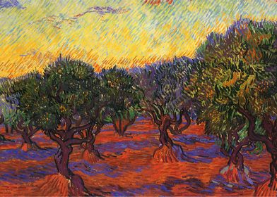 Vincent Van Gogh forest
