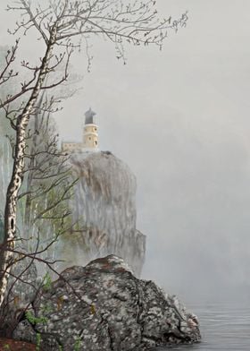 North Shore Lighthouse Fog