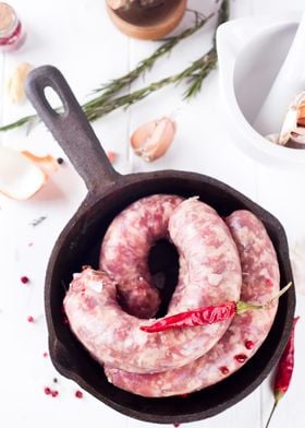 Cooking Italian sausage