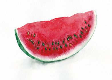 Slice of watermelon