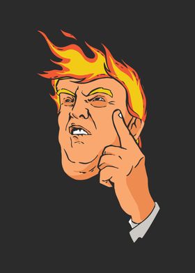 Trump fire