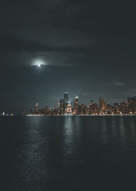 Nighttime Skyline