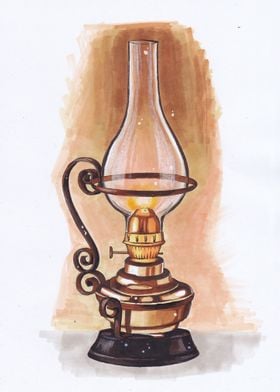 Kerosene lamp