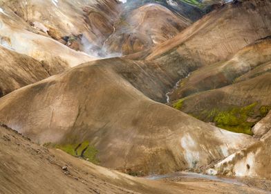 Colorful mountains