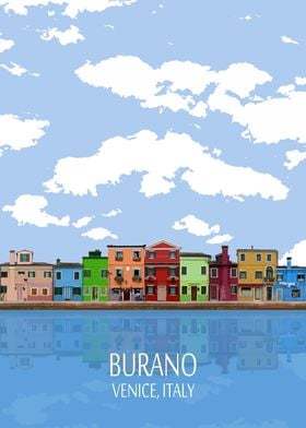 Burano Venice Italy
